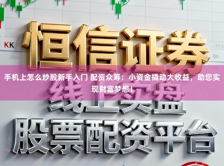 手机上怎么炒股新手入门 配资众筹：小资金撬动大收益，助您实现财富梦想！