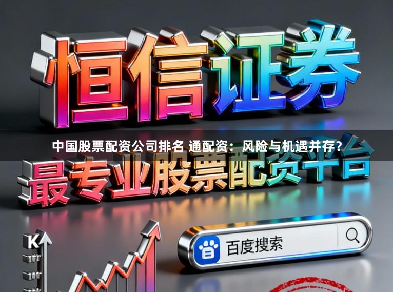 中国股票配资公司排名 通配资：风险与机遇并存？