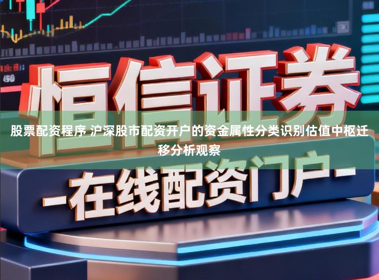 股票配资程序 沪深股市配资开户的资金属性分类识别估值中枢迁移分析观察