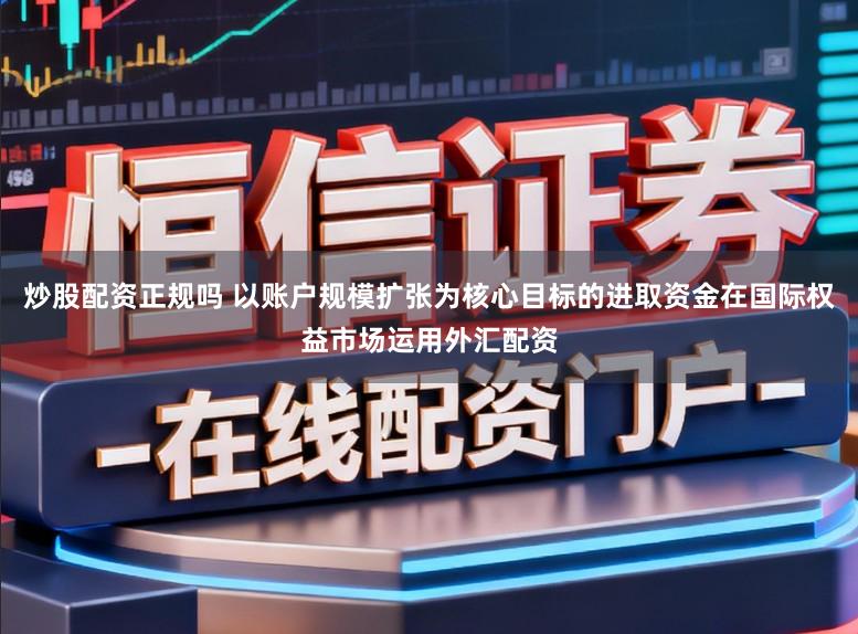 炒股配资正规吗 以账户规模扩张为核心目标的进取资金在国际权益市场运用外汇配资