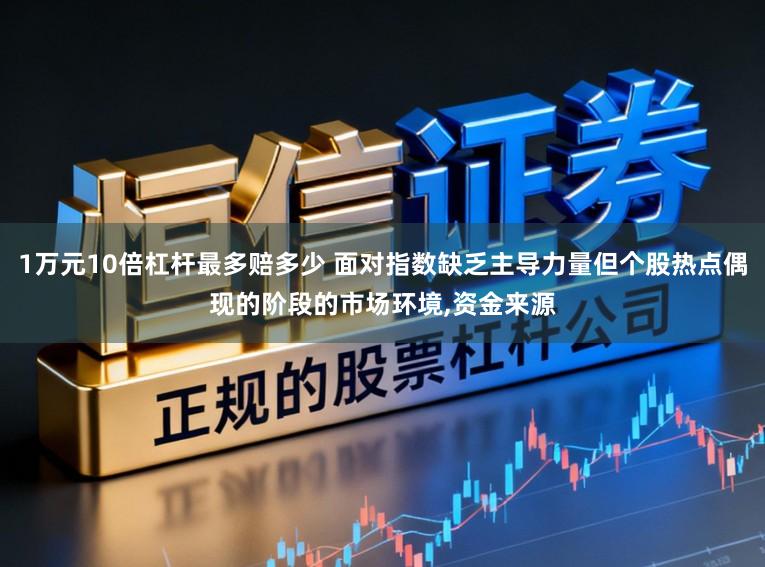 1万元10倍杠杆最多赔多少 面对指数缺乏主导力量但个股热点偶现的阶段的市场环境,资金来源